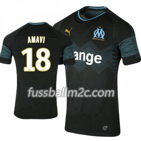 Fußballtrikots Olympique Marseille Amavi 18 Auswärts Trikotsatz 2018-2019